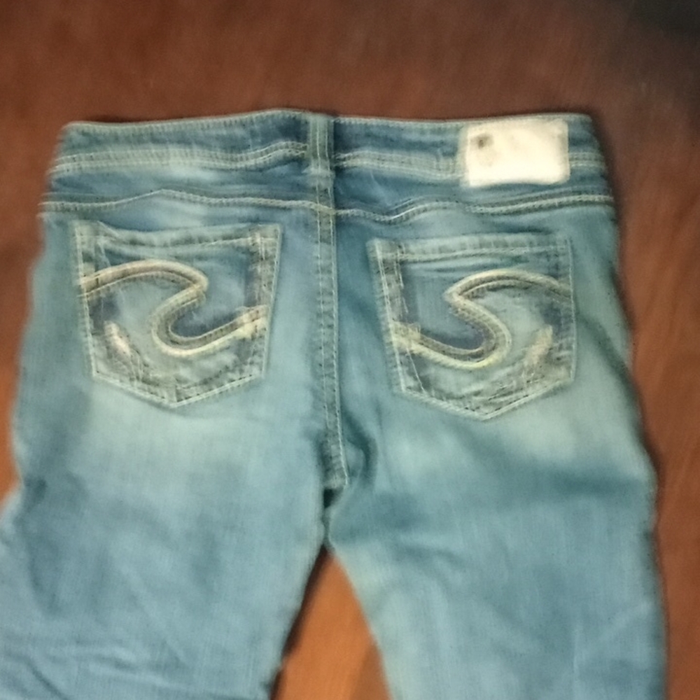 Women's silver Aiko bootcut s 29 length 31 jeans